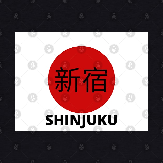 Shinjuku in Kanji by aybe7elf